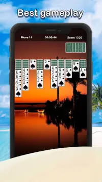 스파이더 카드 놀이 : 재미있는 카드 도전 게임 Screen Shot 3