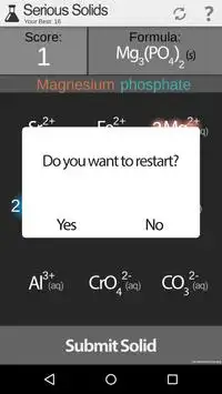 Serious Solids Chemistry Game Screen Shot 2