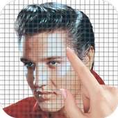 Elvis Presley Color by Number - Pixel Art Game