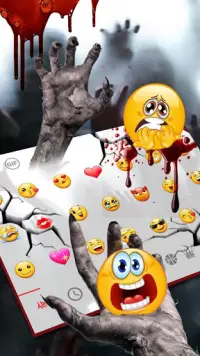 3D Жить Ходячие мертвецы Зомби-клавиатура Screen Shot 2