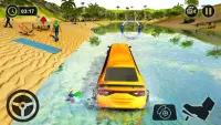 Beach Water Surfer Limousine Car Driving Simulator Screen Shot 7