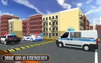 पुलिस गाड़ी शहर स्टंट ड्राइव Screen Shot 3