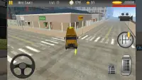 Schoolbus Sürüş 3D Sim 2 Screen Shot 12