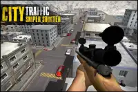 Miasto ruchu Sniper Shooter 3D Screen Shot 0