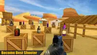 Real Bottle Shoot action Challenge: Shooter Game Screen Shot 0