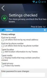 PrivacyFix for Social Networks Screen Shot 4