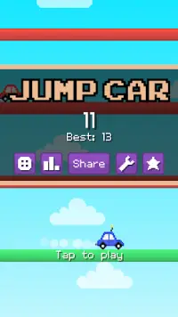 Jump Car Screen Shot 0