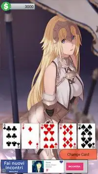 Anime Video Poker Screen Shot 3