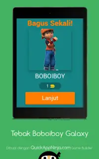 Tebak Boboiboy Galaxy - Siapa Dia ? Screen Shot 12