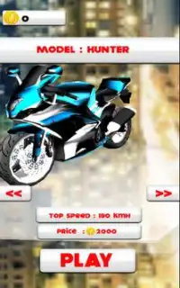Tráfego Moto Racer 3D Screen Shot 1