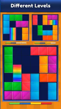 Мозг Block Puzzle - штырьковая игра разесть доску Screen Shot 1