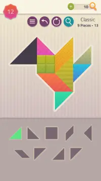 Polygrams - Tangram Puzzles Screen Shot 1