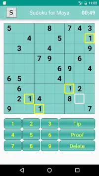 Sudoku for Maya Screen Shot 0