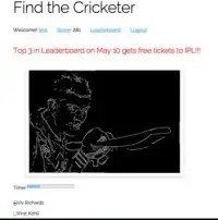 find the cricketer Screen Shot 2