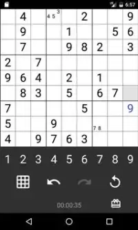 Hard Sudoku Screen Shot 1