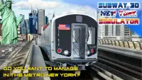 지하철 3D 뉴욕 시뮬레이터 Screen Shot 2