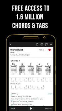 Ultimate Guitar: Chords & Tabs Screen Shot 1