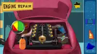 Warsztaty mechaniki samochodowej dla dzieci 3D Screen Shot 1