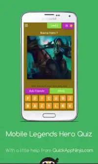 Mobile Legends Hero Quiz Screen Shot 2