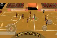 حقيقية 3D لعبة كرة السلة Screen Shot 3