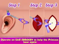 Princess ENT Doctor Hospital - Surgery Simulator Screen Shot 4