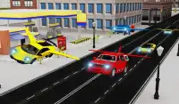 Flying Sports Car Racing 3D Screen Shot 14