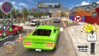 Modern Car Driving School Game Screen Shot 7