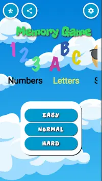 Memory Game - Preschool LKG, UKG Kids App Screen Shot 1