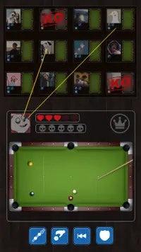 Billiards Fighting Screen Shot 1