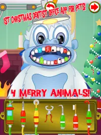Christmas Pets Dentist Doctor Office - Animal Game Screen Shot 7