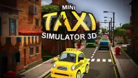 Mini Taxi Simulator 3D Screen Shot 0
