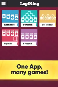 Solitaire Collection: Free Card Game Hub Screen Shot 0