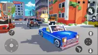 Gangster Crime 3D - Pixel Edition Screen Shot 1