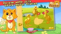 Super Baby Animals Puzzle - Para Crianças Screen Shot 8