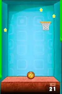 pull the ball - Obstacle free throw basket Screen Shot 2