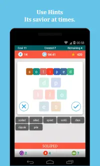 SpellOn - Word Spelling Puzzle Screen Shot 2