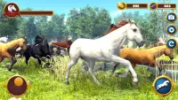 Sim virtuel de famille chevaux Screen Shot 0