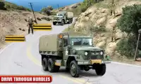 dirigir exército caminhão 3d m Screen Shot 1