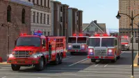 Firefighter Fire Truck Games Screen Shot 1