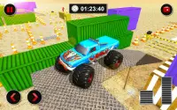 Xtreme Đỗ xe: Trò chơi Xe tải Quái vật 3D 2020 Screen Shot 2