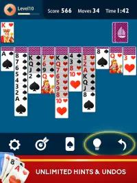 Spider Solitaire Plus Screen Shot 9