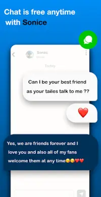 blue soniic 📞 Video Call   Chat & Live Video Screen Shot 1
