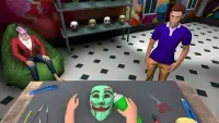 Scary Face Mask 3D: Pixel Art Screen Shot 0