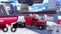 Oil Tanker Transporter Truck Driving Simulator Screen Shot 0