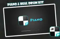 Piano & Real Drum Kit Free Screen Shot 0