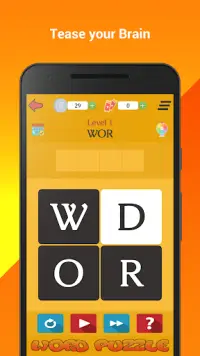 Word Puzzle: Brain Game Screen Shot 1