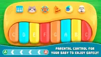 Piano for babies and kids Screen Shot 0