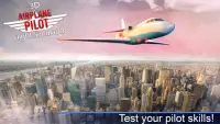 บนเครื่องบินนักบิน-เครื่อง simulator กับเขา 3D Screen Shot 2