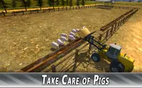 Euro Farm Simulator: Свиньи Screen Shot 1