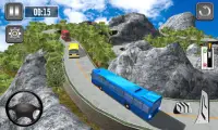 Bus Simulator Multilevel - Hill Station Game Screen Shot 1